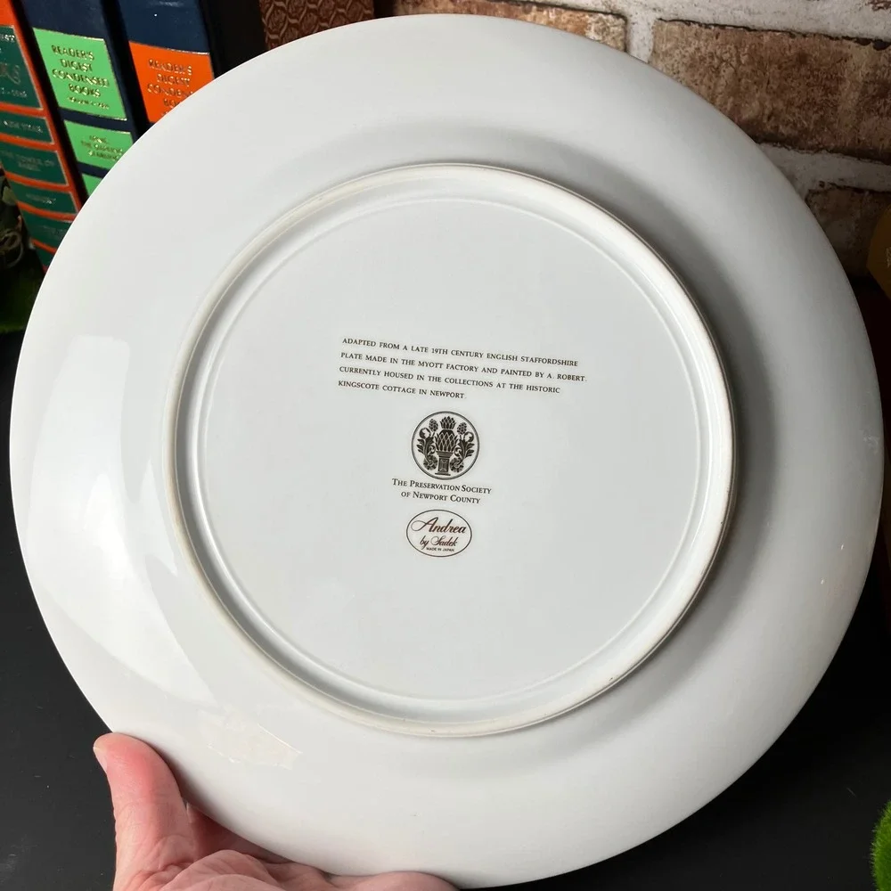 Andrea by Sadek Dinner Plates Newport Kingscote 10.5